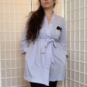👘Kate Spade - stripped robe